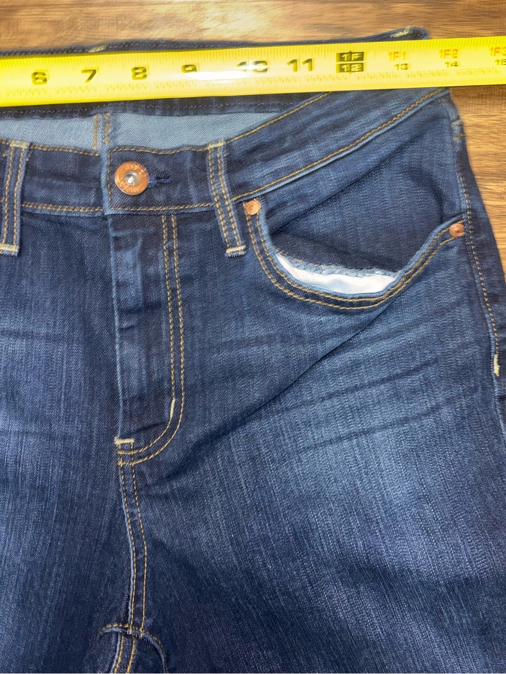 Jessica Simpson Adored High Rise Flare Jeans Size 29 - Picture 6 of 10